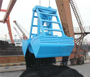 La Cina Gru a benna telecomandata senza fili sulla gru della piattaforma, colore su misura del carbone della gru a benna marina fornitore