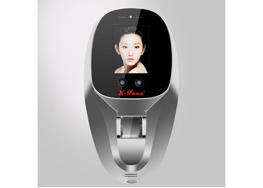 La Cina Macchina fotografica doppia del controllo di accesso di riconoscimento di Shell del metallo dell'impronta digitale e del fronte del sistema facciale duro fornitore