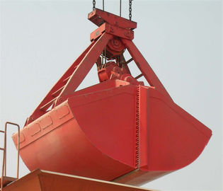 La Cina Gru a benna meccanica della copertura superiore di 16 di tonnellata quattro gru a benna della corda per i grani di carico a prova di perdita fornitore