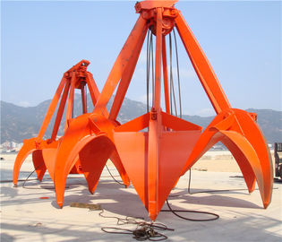 La Cina 16T Ropes il ³ meccanico della benna a polipo 5m per la pietra della sabbia di Loadiing/i residui ed il minerale metallifero d'acciaio fornitore
