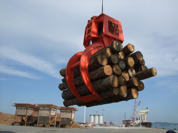 La Cina L'elettro gru a benna idraulica del legname della grande capacità/gru a benna di legno/ceppo attacca l'alta efficienza fornitore