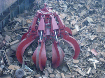 La Cina Gru a benna rossa dell'escavatore della corda 40t quattro con il secchio 8 m3 per i minerali/trattamento del minerale metallifero fornitore