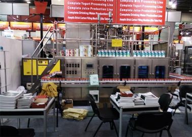 La Cina Impacchettatrice automatica della bevanda, macchina di rifornimento asettica del cartone fornitore